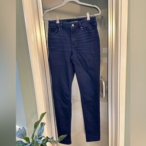 White House Black Market Dark Blue Skinny Jeans